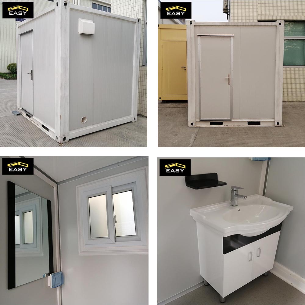 flat pack container toilet