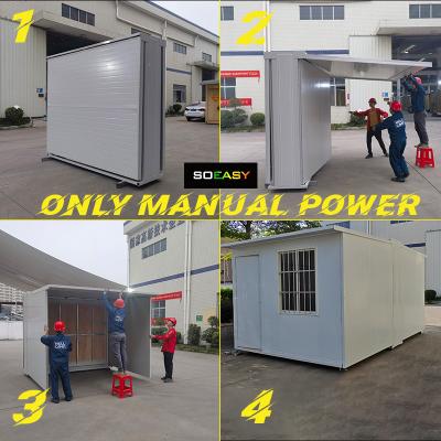 Indonesia Labour Camp Fast Install Lower Price Expandable Container House