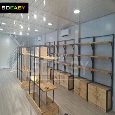 China Manufacturer To Columbia Double Floors Flat Pack Container House for Luxury Showroom