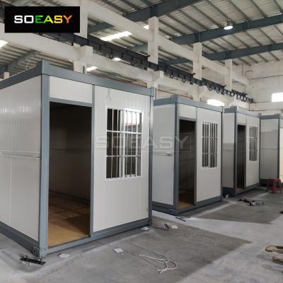 Simple Dormitory 20FT Temporary Workshop Prefabricated House Prefab Home Folding Container Home