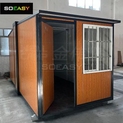 Wooden Colour Factory Price Fast install​ 14 ㎡ Expandable Tiny House