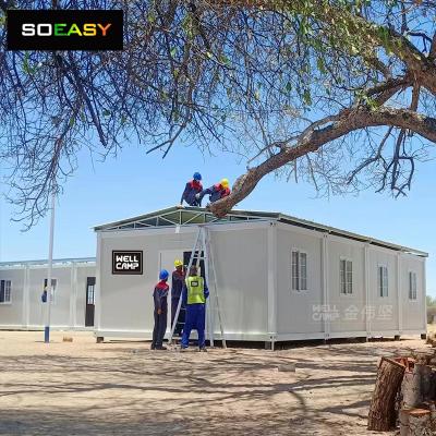 Expandable container house